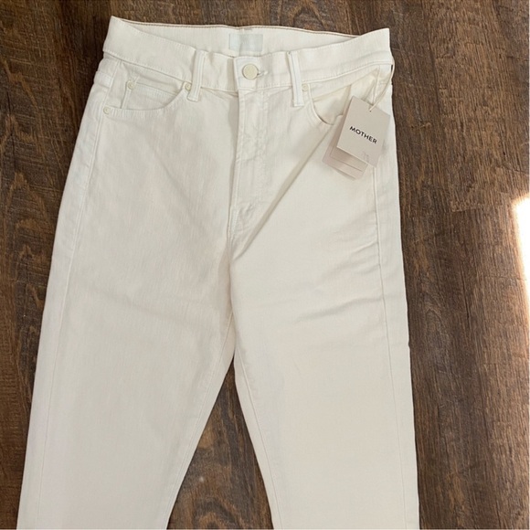 NWT MOTHER RASCAL SLICED UP HEEL PLAY DATE HIGH WAISTED WITH FLARED size 25 - Picture 4 of 11